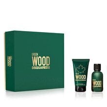 Setti miehille Dsquared2 Green Wood: hajuvesi EDT, 30 ml + suihkugeeli, 50 ml hinta ja tiedot | Miesten hajuvedet | hobbyhall.fi