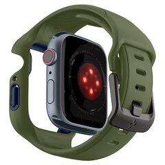 Spigen Liquid Air Pro Apple Watch 7 / 8 (45 mm) moss green hinta ja tiedot | Älykellojen ja aktiivisuusrannekkeiden lisätarvikkeet | hobbyhall.fi