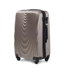 Pieni matkalaukku Wings 304 S, vaaleanruskea hinta ja tiedot | Matkalaukut ja -kassit | hobbyhall.fi