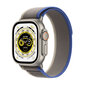 Apple Watch Ultra GPS + Cellular, 49mm titaanikuori ,Blue/Gray Trail ranneke - S/M MNHL3 hinta ja tiedot | Älykellot | hobbyhall.fi