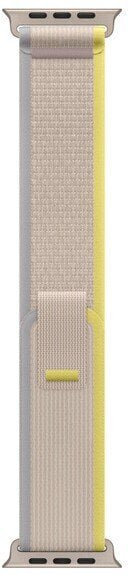 Apple Watch Ultra GPS + Cellular, 49mm titaanikuori ,Yellow/Beige Trail ranneke - S/M MNHK3 hinta ja tiedot | Älykellot | hobbyhall.fi