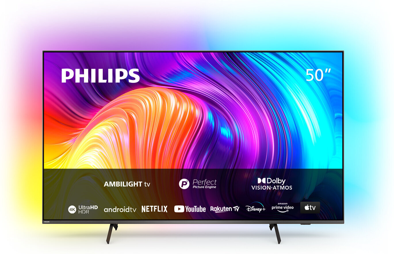 Philips 50" 4K UHD Smart TV 50PUS8517/12 hinta ja tiedot | Televisiot | hobbyhall.fi