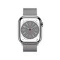 Apple Watch Series 8 GPS + Cellular 41mm Silver ruostumaton teräskuori ,Silver milanolaisranneke MNJ83 hinta ja tiedot | Älykellot | hobbyhall.fi