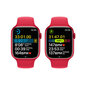 Apple Watch Series 8 GPS 41mm (PRODUCT)RED alumiinikuori ,(PRODUCT)RED urheiluranneke - MNP73 hinta ja tiedot | Älykellot | hobbyhall.fi