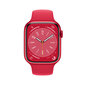 Apple Watch Series 8 GPS 41mm (PRODUCT)RED alumiinikuori ,(PRODUCT)RED urheiluranneke - MNP73 hinta ja tiedot | Älykellot | hobbyhall.fi