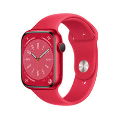 Apple Watch Series 8 GPS 41mm (PRODUCT)RED alumiinikuori ,(PRODUCT)RED urheiluranneke - MNP73 hinta ja tiedot | Älykellot | hobbyhall.fi