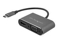 STARTECH USB-C-VGA- ja HDMI-sovitin hinta ja tiedot | Adapterit | hobbyhall.fi