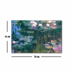 Taulu Lumpeet (Claude Monet) hinta ja tiedot | Taulut | hobbyhall.fi