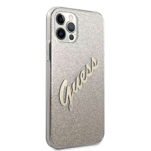 iPhone 12 Pro Max 6,7" suojakuori Guess GUHCP12LPCUGLSGO hinta ja tiedot | Puhelimen kuoret ja kotelot | hobbyhall.fi