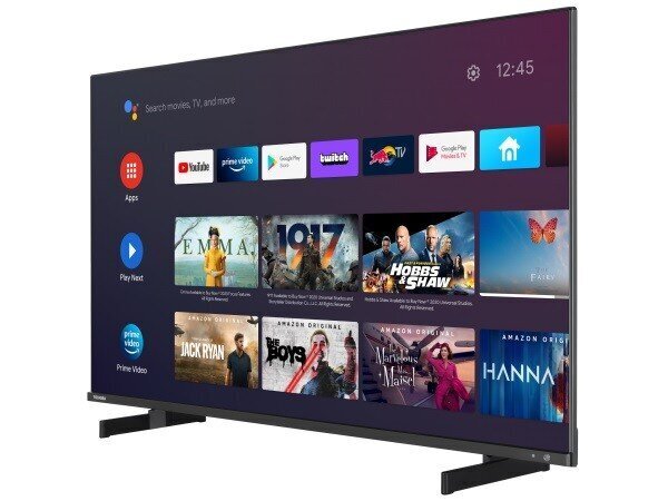 Toshiba 65" 4K UHD Android TV 65QA5D63DG hinta ja tiedot | Televisiot | hobbyhall.fi