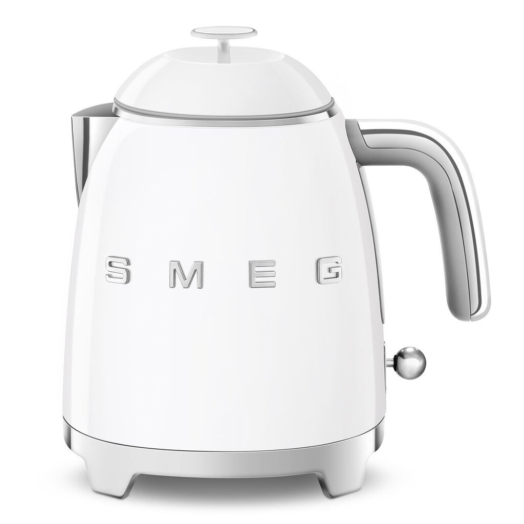 Vedenkeitin Smeg, KLF05WHEU, 50-luvun tyyli, 0,8L, valkoinen hinta ja tiedot | Vedenkeittimet | hobbyhall.fi