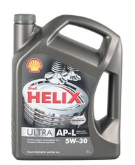 SHELL Helix Ultra AP-L 5W30 moottoriöljy, 5 litraa hinta ja tiedot | Moottoriöljyt | hobbyhall.fi