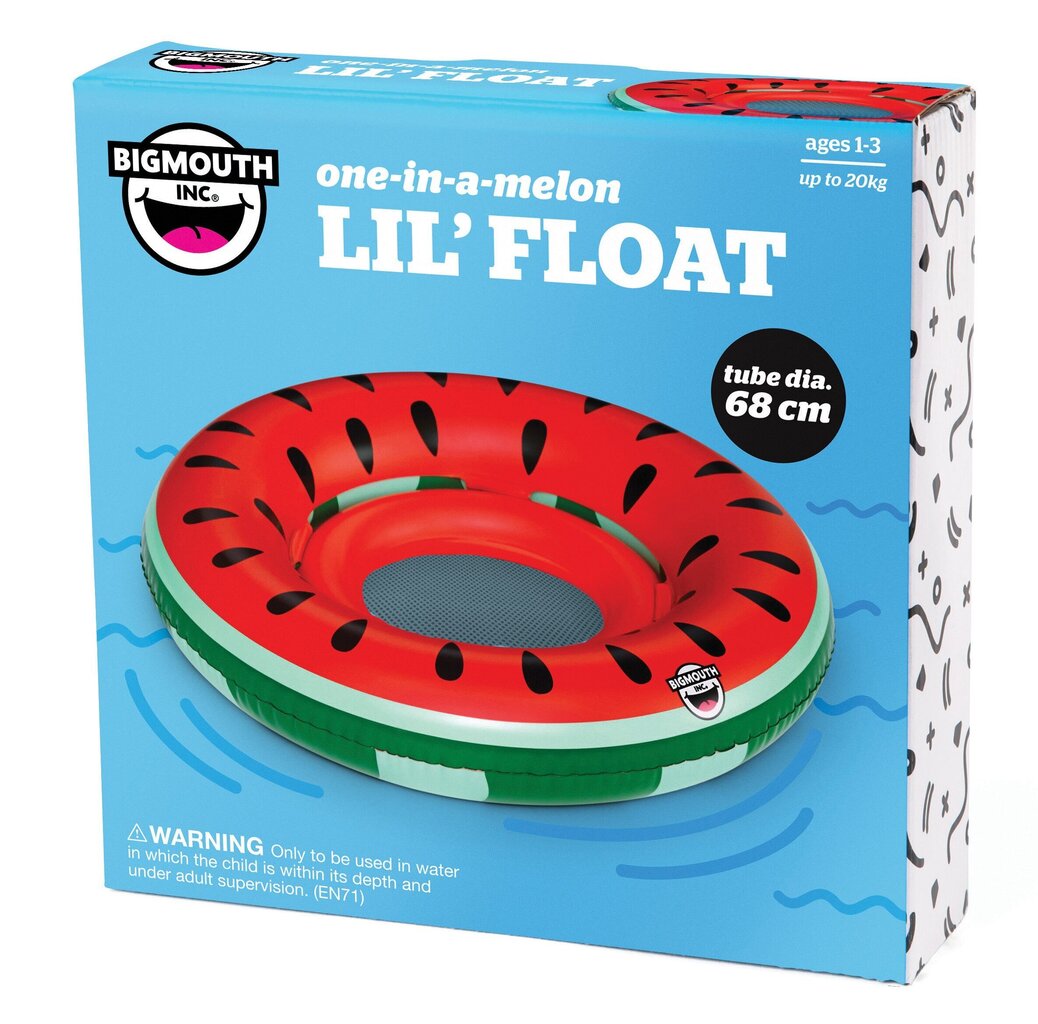 Uimarengas BigMouth Watermelon BMLF-0003-EU hinta ja tiedot | Puhallettavat vesilelut ja uima-asusteet | hobbyhall.fi