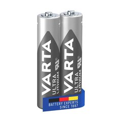 Varta Lithium AAA 2 kpl hinta ja tiedot | Paristot | hobbyhall.fi