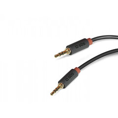 Audio Jack 3,5 mm kabelis SBS TECABLE35KR, 1.5m hinta ja tiedot | SBS Kodinkoneet ja kodinelektroniikka | hobbyhall.fi