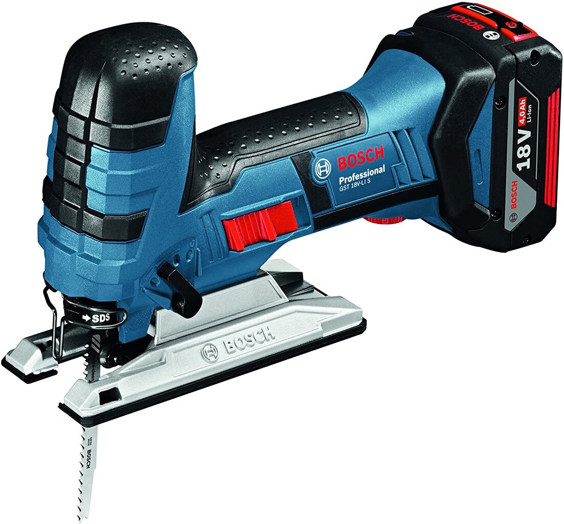 Siaurapjūklis Bosch GST 18V-LI S hinta ja tiedot | Sahat ja sirkkelit | hobbyhall.fi