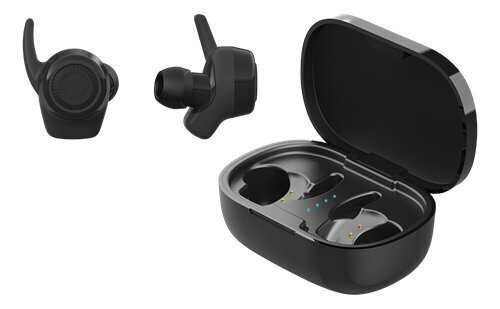 Streetz True Wireless Bluetooth 5 Black TWS-112 hinta ja tiedot | Kuulokkeet | hobbyhall.fi