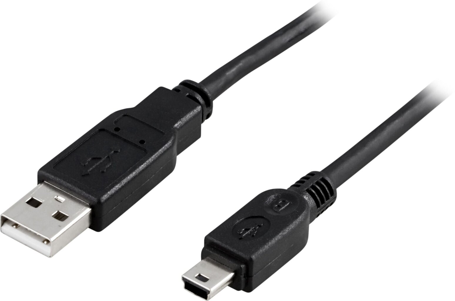 Kaapeli Deltaco USB-26S USB 2.0-A/MINI-B,2m hinta ja tiedot | Kaapelit ja adapterit | hobbyhall.fi