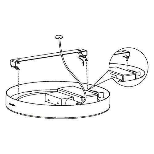 Kattovalaisin Eglo Fueva-c 96671 hinta ja tiedot | Kattovalaisimet | hobbyhall.fi