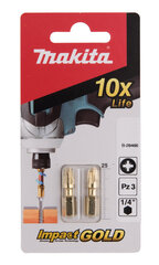 B-28466 Torsion uzgalis T25-65mm (3) Dbl-End Makita hinta ja tiedot | Käsityökalut | hobbyhall.fi