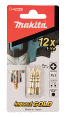 B-42226 Torsion uzgalis T25-65mm (3) Dbl-End Makita hinta ja tiedot | Käsityökalut | hobbyhall.fi