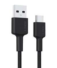 Aukey CB-CA1 OEM, USB C-USB A 3.1, 1m hinta ja tiedot | Puhelinkaapelit | hobbyhall.fi