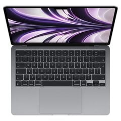Apple MacBook Air 13” M2 8C CPU, 8C 8/256GB Space Grey SWE MLXW3KS/A hinta ja tiedot | Apple Kannettavat tietokoneet ja lisätarvikkeet | hobbyhall.fi