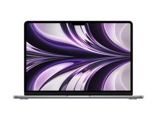 Apple MacBook Air 13” M2 8C CPU, 8C 8/256GB Space Grey SWE MLXW3KS/A hinta ja tiedot | Apple Kannettavat tietokoneet ja lisätarvikkeet | hobbyhall.fi