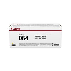 Canon 064 4931C001, keltainen hinta ja tiedot | Laserkasetit | hobbyhall.fi