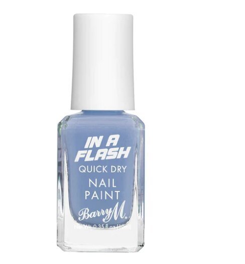 Barry M in a flah Brisk Blue, 10 ml hinta ja tiedot | Kynsilakat ja kynsienhoitotuotteet | hobbyhall.fi