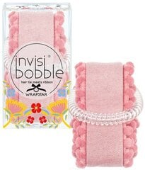 Hiuslenkki nauhalla Invisibobble Flores & Bloom Wrapstar Ami & Co hinta ja tiedot | Hiustarvikkeet | hobbyhall.fi