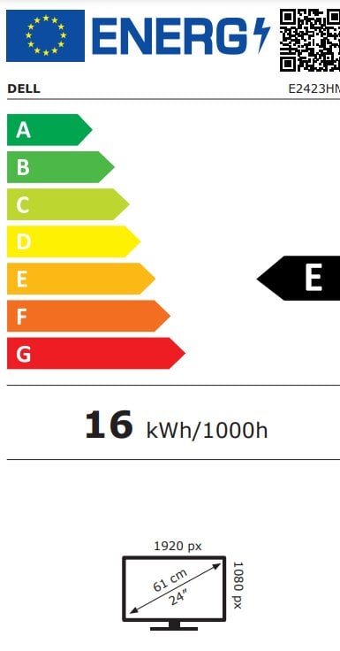 Dell E2423HN 24&quot; hinta ja tiedot | Näytöt | hobbyhall.fi