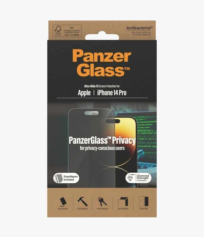 Suojalasi PanzerGlass mallille Apple iPhone 14 Pro hinta ja tiedot | Näytönsuojakalvot ja -lasit | hobbyhall.fi