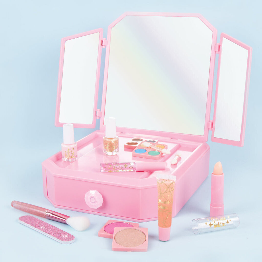 Kosmetikos dėžutė su veidrodėliu Make it real hinta ja tiedot | Tyttöjen lelut | hobbyhall.fi