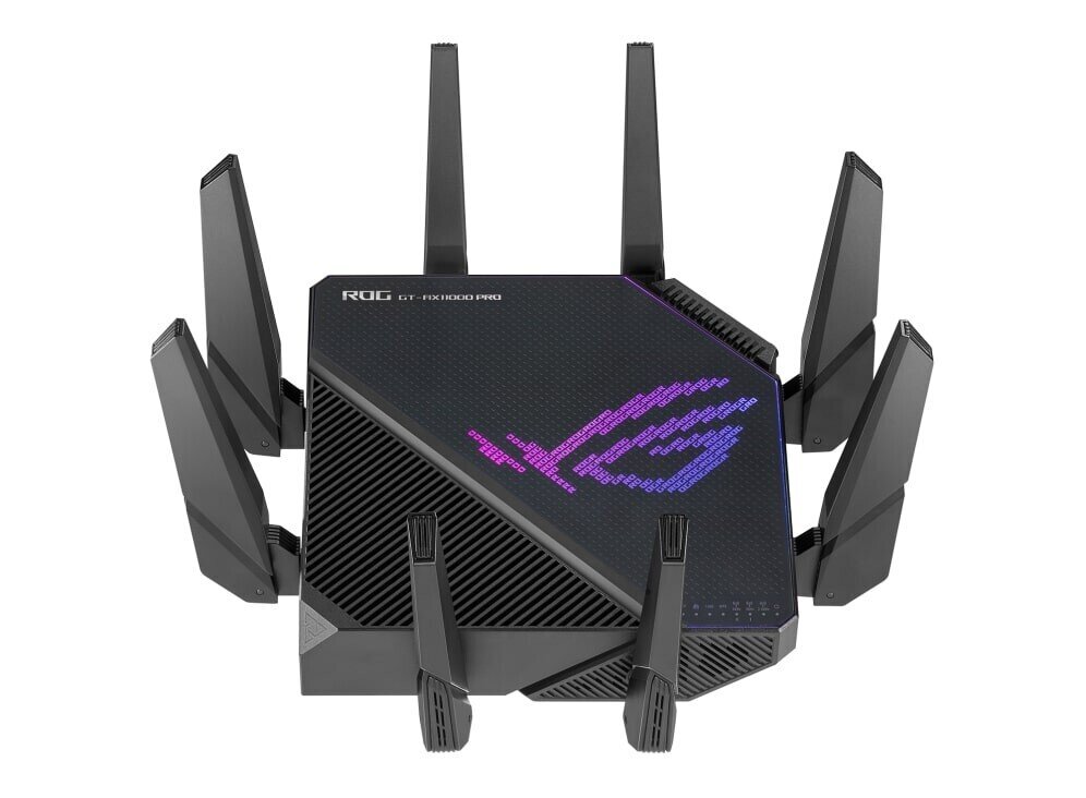 Asus Tri-band Gigabit Wifi-6 Gaming Router ROG Rapture GT-AX11000 PRO 802.11ax hinta ja tiedot | Reitittimet ja modeemit | hobbyhall.fi