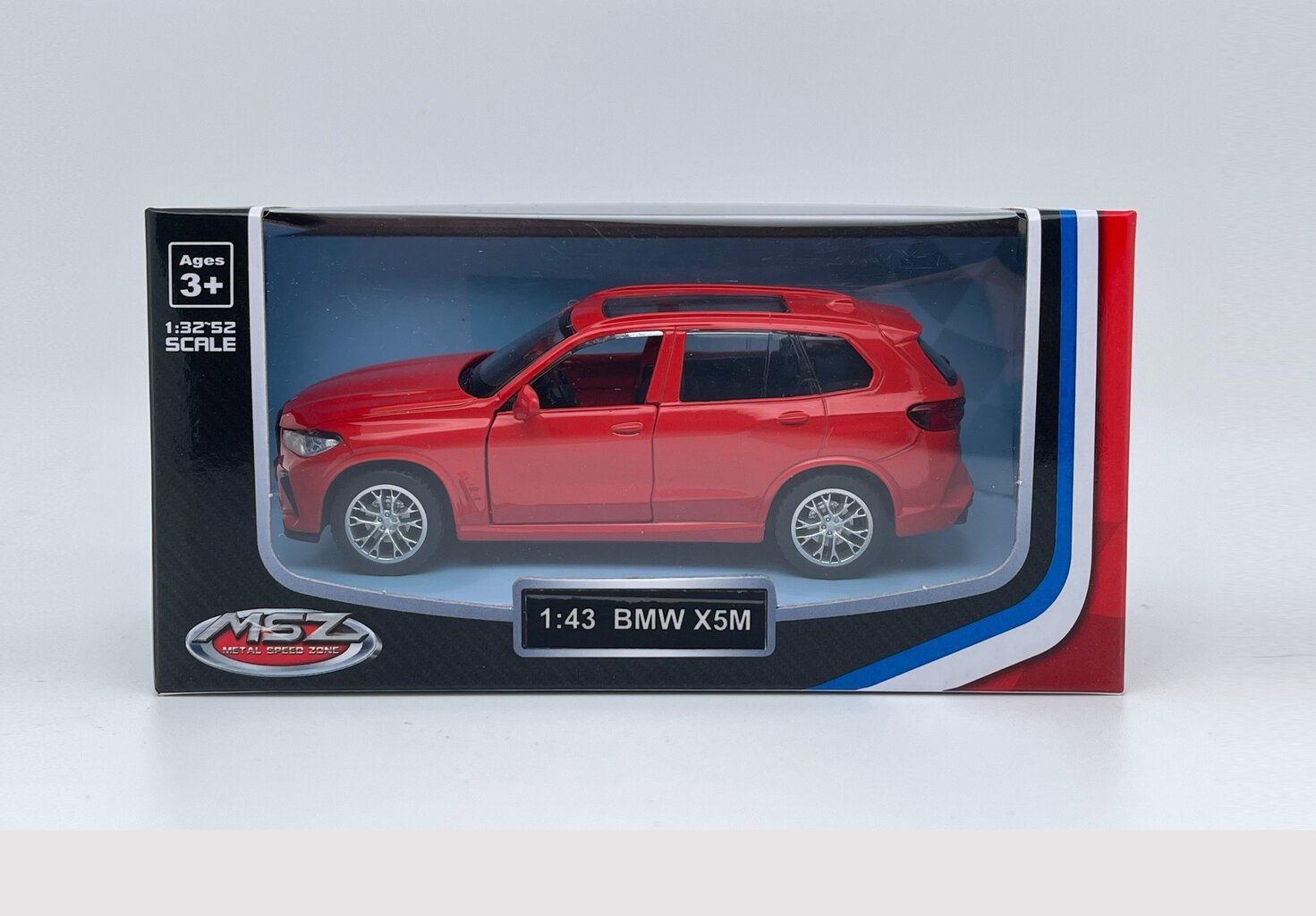 Leluauto MSZ BMW X5M, 1:43 hinta ja tiedot | Poikien lelut | hobbyhall.fi