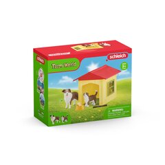 Setti Koirankoppi Farm World Schleich hinta ja tiedot | Poikien lelut | hobbyhall.fi