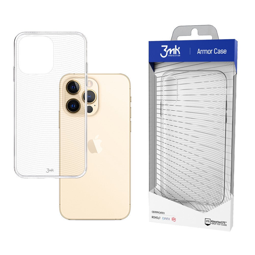 3MK Armor Case mallille Samsung Galaxy A04s, läpinäkyvä hinta ja tiedot | Puhelimen kuoret ja kotelot | hobbyhall.fi