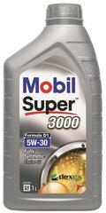 Moottoriöljy Mobil Super 3000 F-D1 5W-30, 1L hinta ja tiedot | Moottoriöljyt | hobbyhall.fi