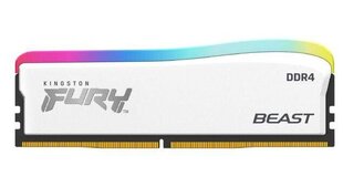 Kingston Fury Beast RGB (KF436C18BWA/16), 16GB, DDR4, 3600MT/s Non ECC DIMM hinta ja tiedot | Muisti (RAM) | hobbyhall.fi