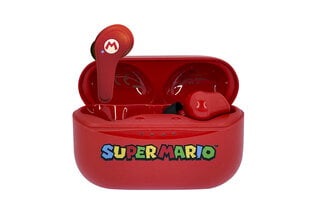 OTL Super Mario TWS Headphones Red hinta ja tiedot | Kuulokkeet | hobbyhall.fi