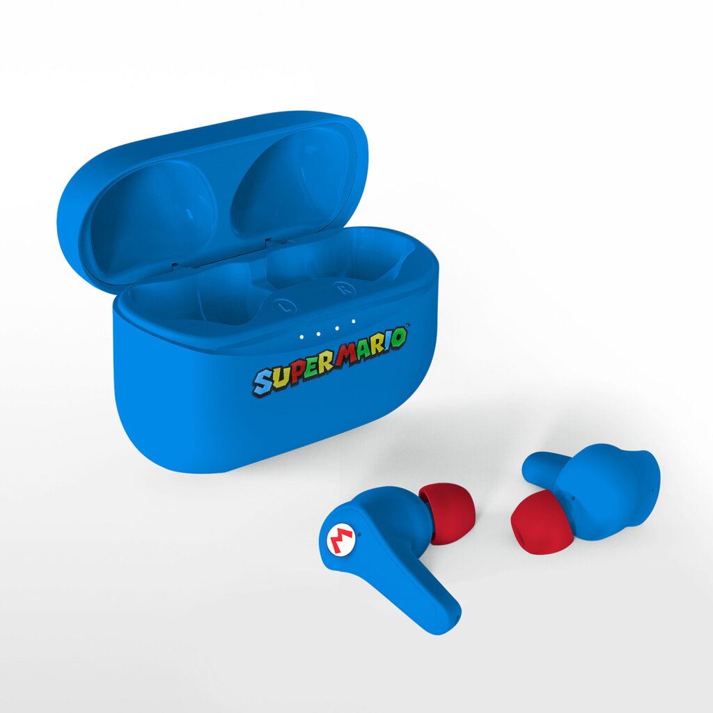 OTL Super Mario TWS Headphones Blue hinta ja tiedot | Kuulokkeet | hobbyhall.fi