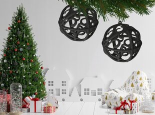 Joulukuusenkoristeet, pakkauksessa on yhteensä kolme kappaletta koristeita. hinta ja tiedot | Ei ole määritelty Lahjat ja juhlatarvikkeet | hobbyhall.fi
