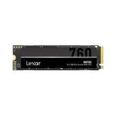 Lexar NM760, 1TB M.2 2280 PCIe Gen4x4 NVMe SSD hinta ja tiedot | Kovalevyt | hobbyhall.fi