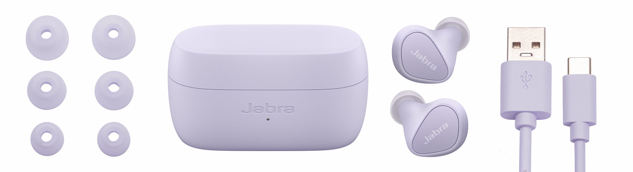 Jabra Elite 3 Lilac Täysin langattomat in-ear kuulokkeet: 100-91410002-60 hinta ja tiedot | Kuulokkeet | hobbyhall.fi