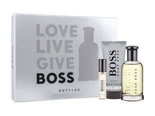 Hugo Boss Botteled setti miehille: Hajuvesi EDT, 100 ml + hajuvesi EDT, 10 ml + suihkugeeli, 100 ml hinta ja tiedot | Hugo Boss Hajuvedet ja kosmetiikka | hobbyhall.fi