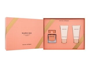 Narciso Rodriguez setti naisille: Hajuvesi Ambrée EDP, 50 ml + Vartalovoide, 50 ml + suihkugeeli, 50 ml hinta ja tiedot | Naisten hajuvedet | hobbyhall.fi