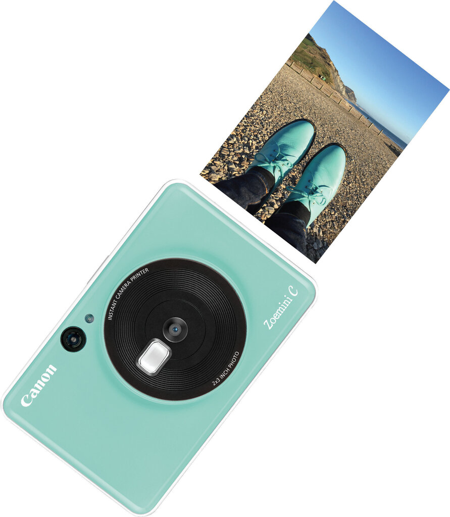 Canon Zoemini C (Mint Green) + 10 photo sheets hinta ja tiedot | Pikakamerat | hobbyhall.fi