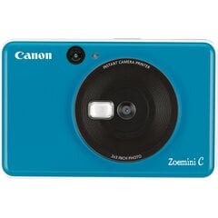 Canon Zoemini C (Seaside Blue) + 20 Canon Zink photo sheets hinta ja tiedot | Pikakamerat | hobbyhall.fi