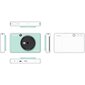 Canon Zoemini C (Mint Green) + 20 Canon Zink photo sheets hinta ja tiedot | Pikakamerat | hobbyhall.fi